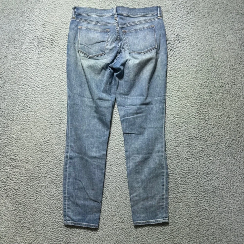 J Crew Stretch Jeans Womens 26x28 Blue Denim‎ Skinny Fit Casual Everyday Pants